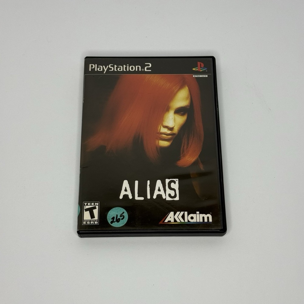 Alias (Sony PlayStation 2, 2004) PS2 CIB w/ Manual & Reg Card Tested Working